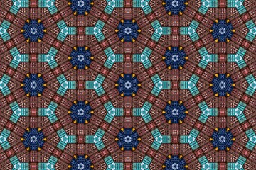 Energetic Gradient Abstract Seamless Pattern for Posters