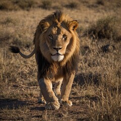 A lion who learns to work with other animals to save their habitat.