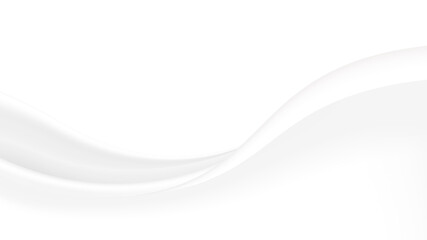 Wave border png, white abstract design