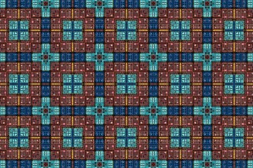 Fototapeta premium Modern Clean Abstract Seamless Pattern in Neutrals