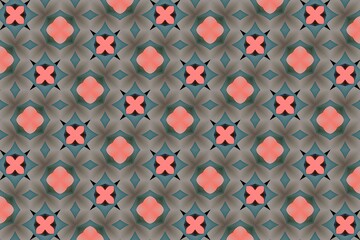 Sophisticated Abstract Seamless Pattern Design