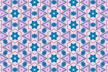 Obraz premium Sophisticated Abstract Seamless Pattern for Luxury Prints