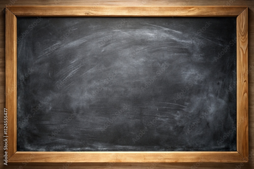 Aufkleber abstract chalkboard texture for educational background with clean surface for text message - double 