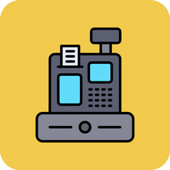 Cashier Machine Icon