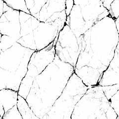 Obraz premium A white background with black lines and cracks