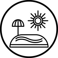 Summer Vector Icon Style