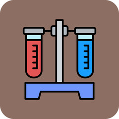 Test Tube Rack Icon