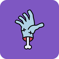 Scary Hand Icon