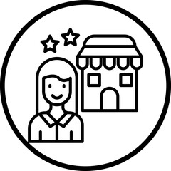 Influencer Marketplace Vector Icon Style