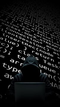 Conceptual java code of web page or javascript programming concept. Simulation of abstract software computer programming code.