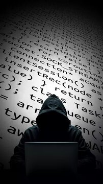 Conceptual java code of web page or javascript programming concept. Simulation of abstract software computer programming code.