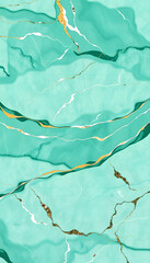 Green emerald marble texture background with high resolution, top view of natural tiles stone floor in luxury seamless glitter pattern for interior decoration, craft clay