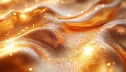 polished gold metal close-up reflecting smooth texture industrial surface