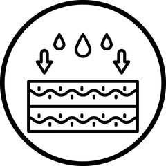 Absorption Vector Icon Style