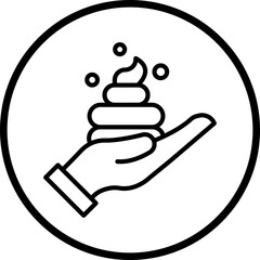 Cleansing Foam Vector Icon Style