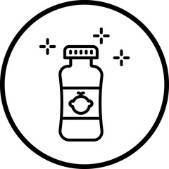 Baby powder Vector Icon Style