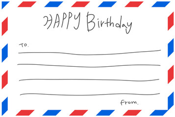 생일 카드 일러스트,happy birthday card 