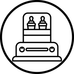 Bottle warmer Vector Icon Style