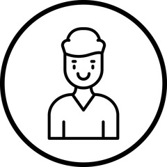 Father Vector Icon Style