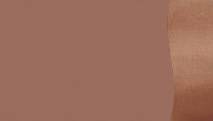 Paper with glitter ribbon on side background in Mocha Mousse the color of the year 2025 wallpaper backdrop backgrounds paper texture empty blank