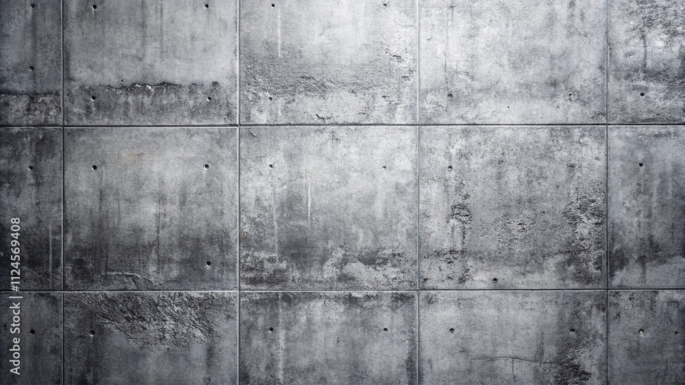 Poster abstract grey cement wall background with textured patterns and depth in a modern aesthetic for crea