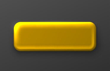 Golden frame label, event bar button, gold signboard. Vector illustration