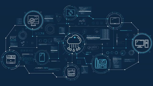 Cloud technologies revolutionizing business operations.