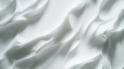 Fototapeta premium Spot of shampoo foam on a colorful background