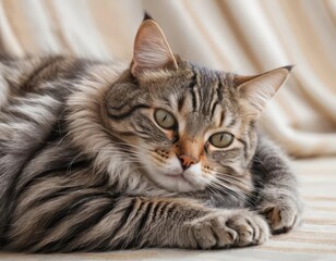 Fototapeta premium portrait of a cat