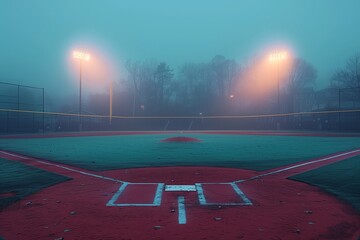Baseball Poster Backdrop Softball Digital Backdrop