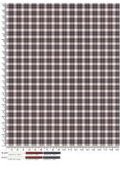 Plaid fabric pattern, blue, brown, cream, seamless for textiles, and for designing clothes, skirts or decorative fabrics. Vector illustration.