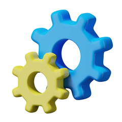 Interlocking Cogwheels: A Symbol of Integrated Engineering and Teamwork