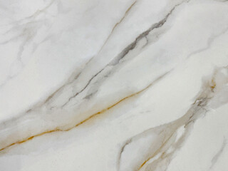 Fototapeta premium Golden white Patagonia marble in black and gold veinings. Luxurious golden white marble or granite, seamless background texture.