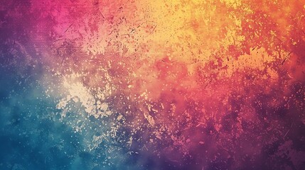 Fototapeta premium A colorful abstract background with a grunge texture.