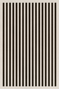 Bauhaus-inspired illustration with vertical black stripes