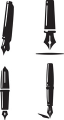 Fountain Pen Silhouettes Collection