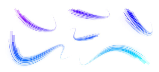Magic bright shine glow of energy lines, shiny swirl power waves flow, electric trail glowing in dark backgrou. Abstract neon light motorway background. Light arc in neon colors, in the form of a turn