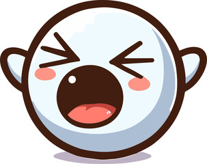 litte ghost emoticon