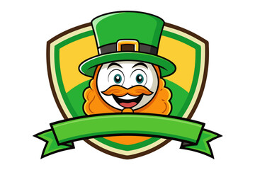 St. Patrick's day with shield