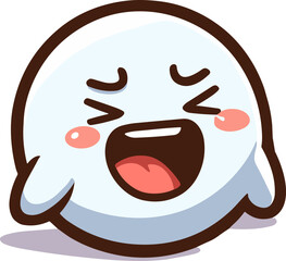 litte ghost emoticon