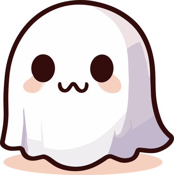 litte ghost emoticon