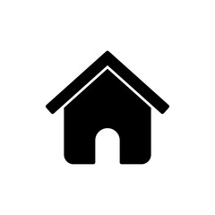 Fototapeta premium House icon vector. Home sign and symbol