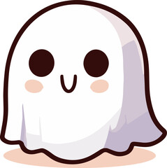 litte ghost emoticon