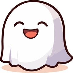 litte ghost emoticon