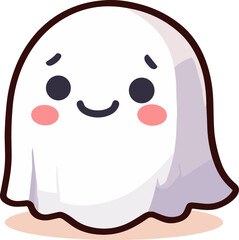 litte ghost emoticon