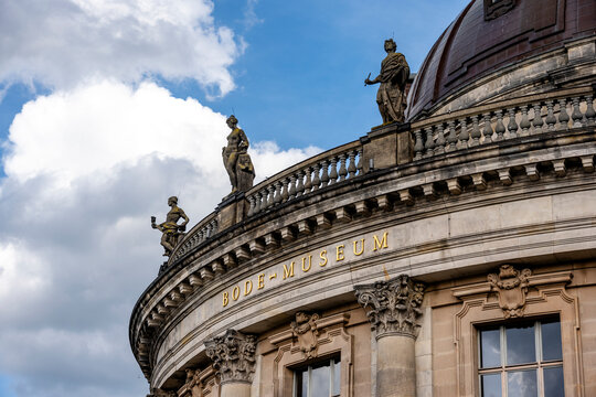 Historic Bode Museum on Museum Island in Berlin, Germany.