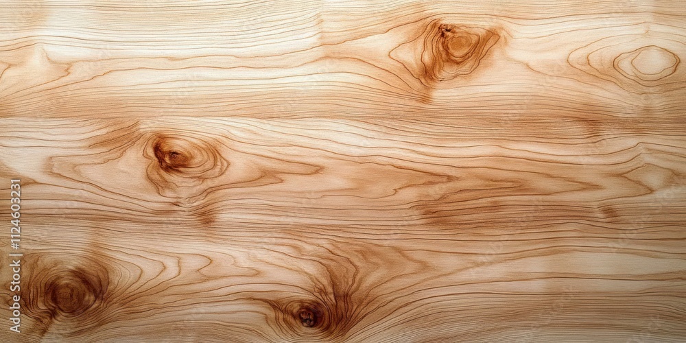 Poster light maple wood texture background with intricate grain patterns in minimalistic scandinavian style
