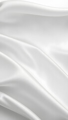 Fototapeta premium White gray satin texture that is white silver fabric silk panorama background with beautiful soft blur pattern natural, masterpiece