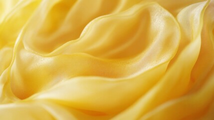 Obraz premium silky yellow textile texture may used as background