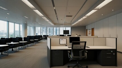 Modern office professional business